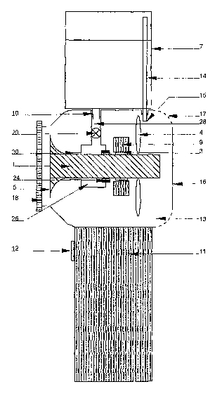 A single figure which represents the drawing illustrating the invention.